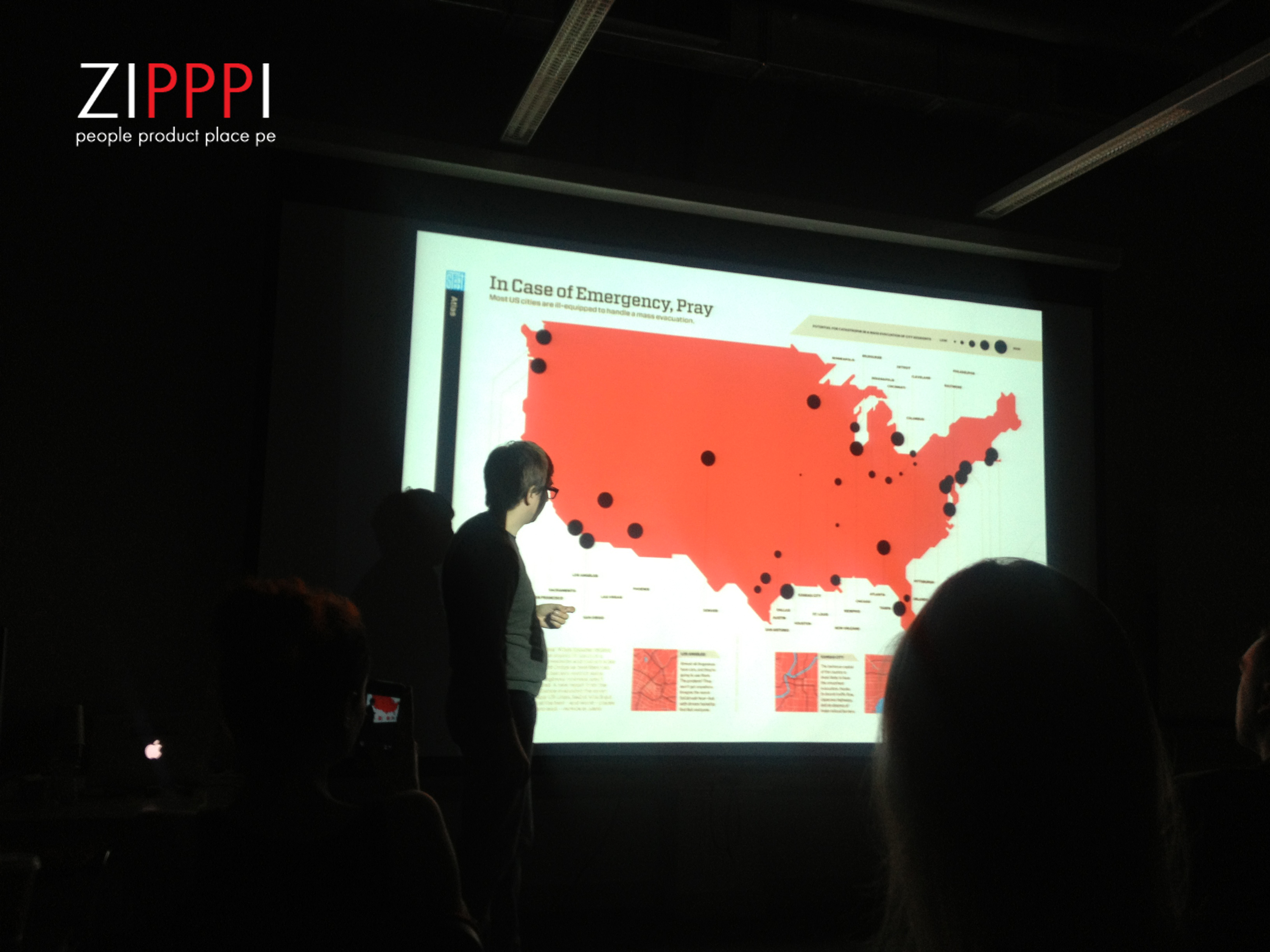 Инфографика презентация бизнес Comagency ZIPPPI